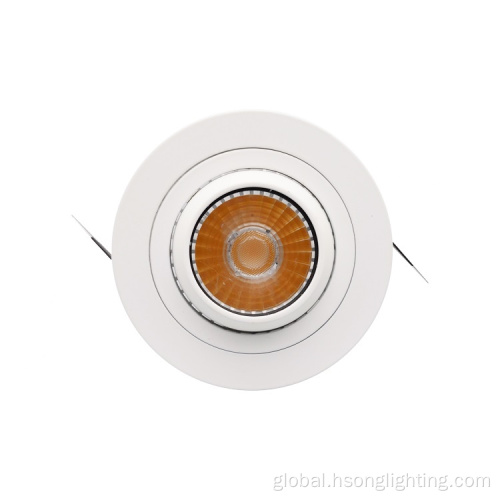 recessed cob downlight Adjustable Angle Celling COB DownLight Factory